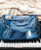 New York Limited Edition - "I'm Serious" Denim Saddle Bag