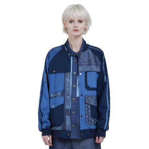 Baseball Denim Jacket 4th Edition - Blue