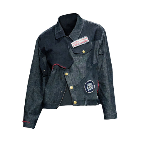 Black Dog Asymmetric Jacket
