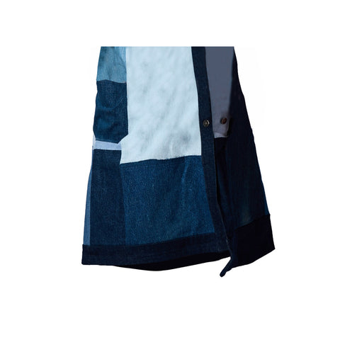 Denim Wrap Skirt