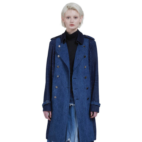 Denim English Trenchcoat