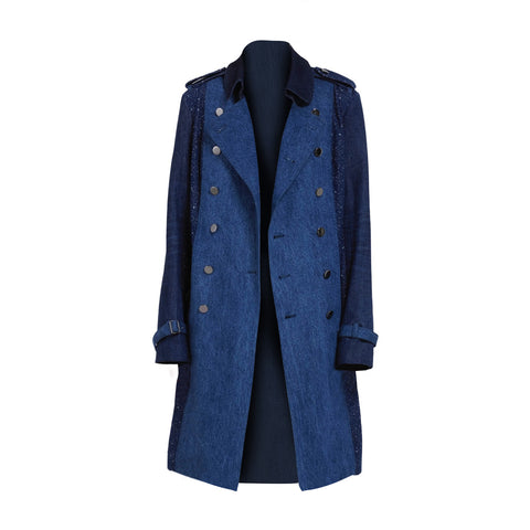 Denim English Trenchcoat