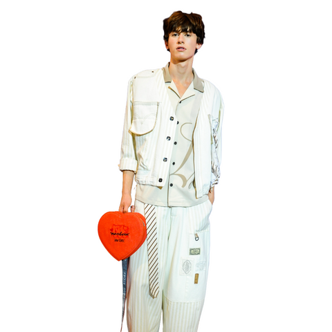 New York Limited Edition - Heart Shaped Airline Buckle Bag