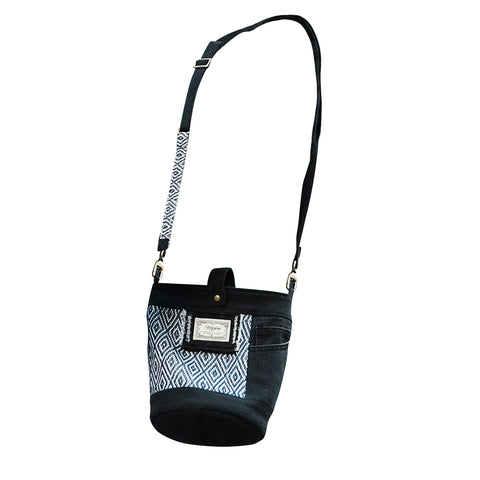Indigenous Woven Bucket Bag
