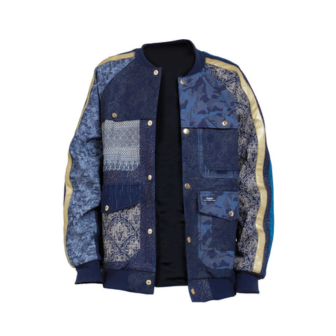 Baseball Denim Jacket 4th Edition - Gold