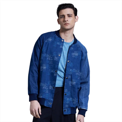 Patchwork Baseball Jacket