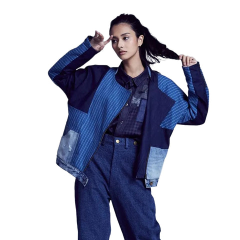 Raglan Sleeve Biker Jacket